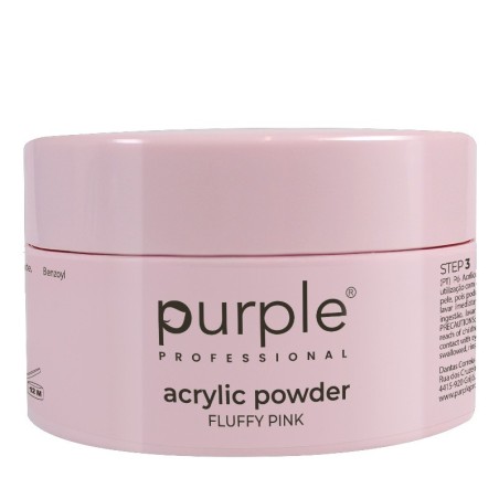Purple Professional Acrylic Powder Fluffy Pink 80g -Construction et extension des ongles -Purple Professional