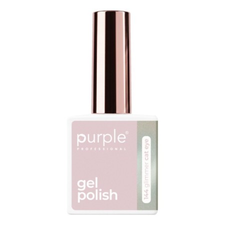 Purple Professional Vernis Semi-Permanent P.144 Glimmer Cat Eye 10ml -Vernis semi-permanents -Purple Professional