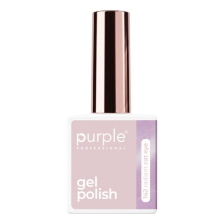 Purple Professional Verniz Gel P.142 Radiant Cat Eye 10ml -Gel Polish -Purple Professional