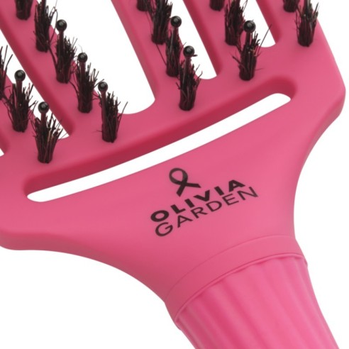 Cepillo Olivia Garden Fingerbrush Pink INK Think Pink 2026 -Cepillos -Olivia Garden