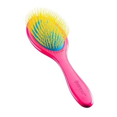 Escova desembaraçante Denman D93 Tangle Tamer Rosa Suave -Pincéis -Denman