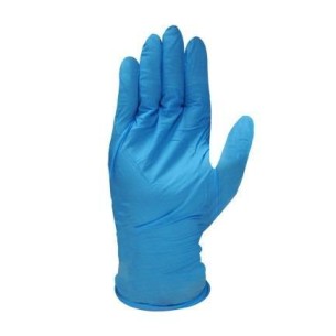 Blue Nitrile Glove -Gloves -Cosméticos de la Rosa
