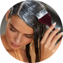 Haare färben