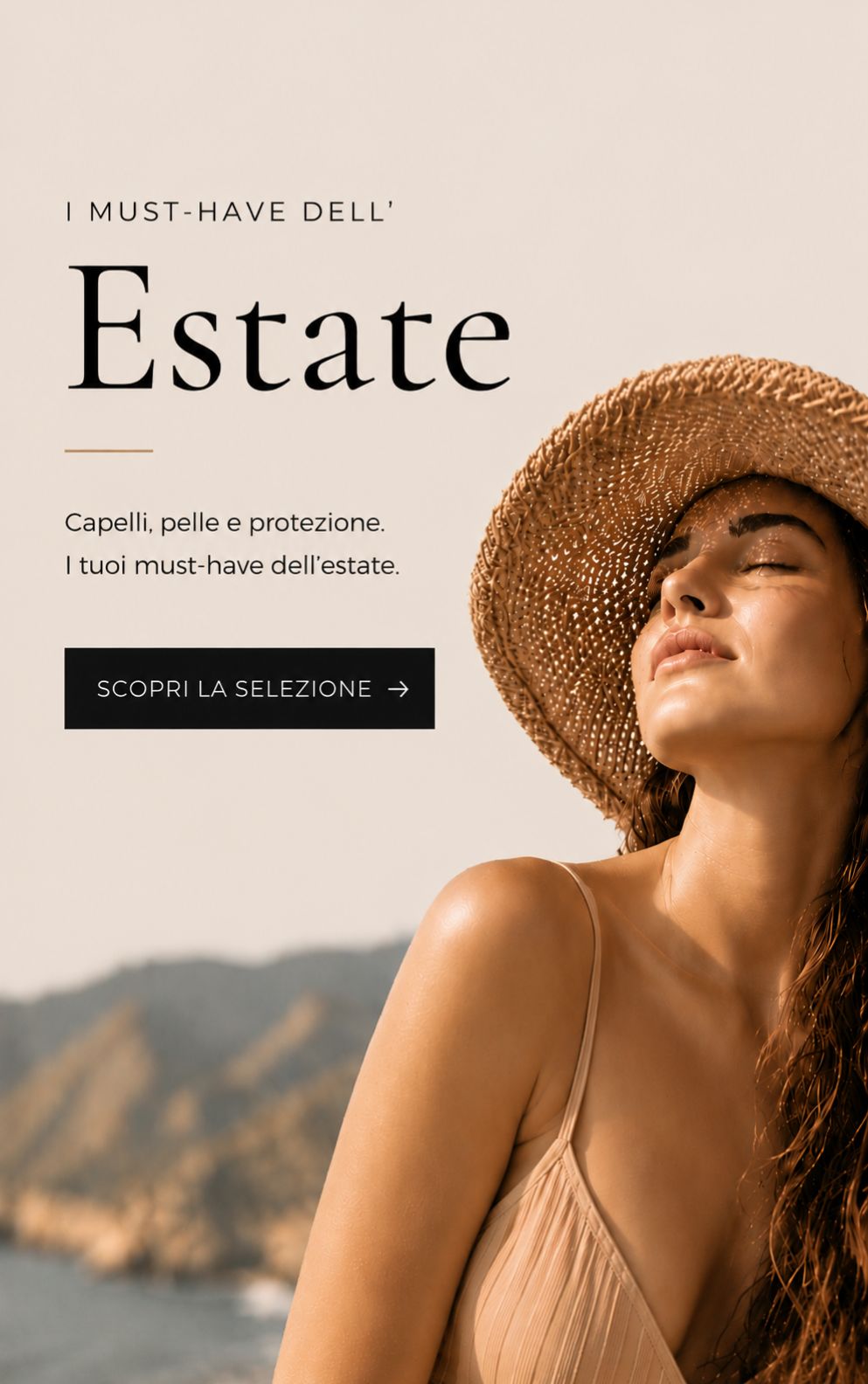 Protezione solare e cura del viso per l'estate
